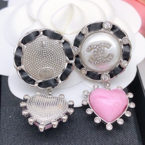 Replica Chanel Earrings For Women #1238831 $29.00 USD for Wholesale