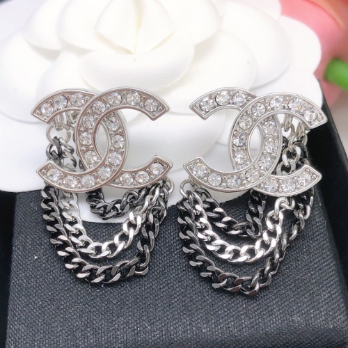 Replica Chanel Earrings For Women #1238832 $29.00 USD for Wholesale