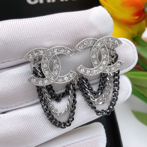 Replica Chanel Earrings For Women #1238832 $29.00 USD for Wholesale