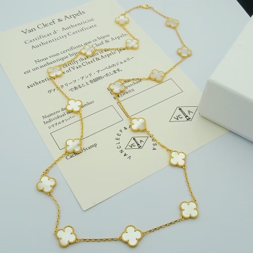 Van Cleef &amp; Arpels Necklaces For Women #1238865 $72.00 USD, Wholesale Replica Van Cleef &amp; Arpels Necklaces