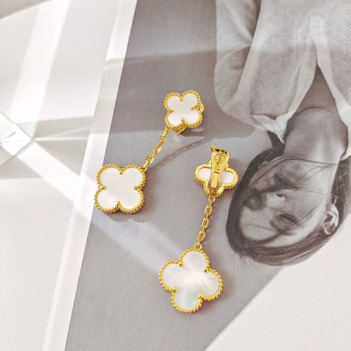 Replica Van Cleef & Arpels Earrings For Women #1238903 $60.00 USD for Wholesale