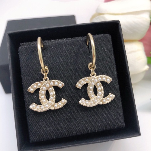 Chanel Earrings For Women #1238914 $27.00 USD, Wholesale Replica Chanel Earrings