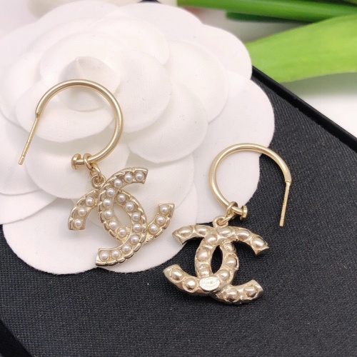 Replica Chanel Earrings For Women #1238914 $27.00 USD for Wholesale