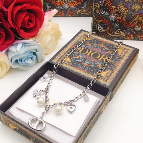 Replica Christian Dior Necklaces For Women #1238925 $32.00 USD for Wholesale