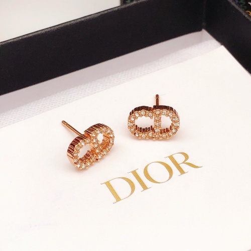 Replica Christian Dior Earrings For Women #1238926 $25.00 USD for Wholesale