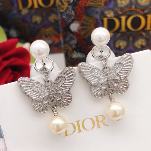 Christian Dior Earrings For Women #1238928 $27.00 USD, Wholesale Replica Christian Dior Earrings