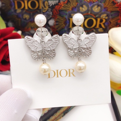 Replica Christian Dior Earrings For Women #1238928 $27.00 USD for Wholesale