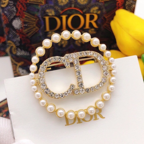 Christian Dior Brooches For Women #1238931 $29.00 USD, Wholesale Replica Christian Dior Brooches