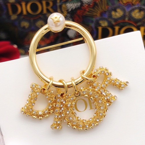 Christian Dior Brooches For Women #1238932 $29.00 USD, Wholesale Replica Christian Dior Brooches