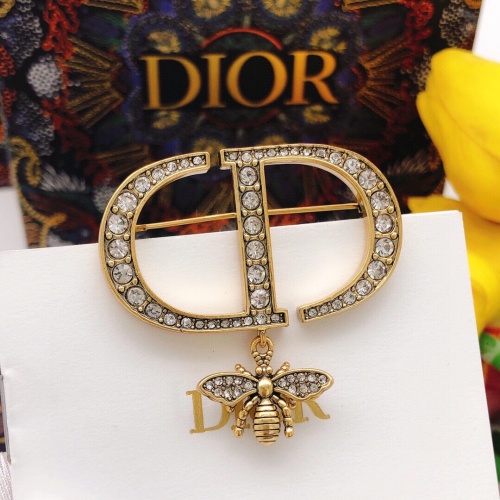 Christian Dior Brooches For Women #1238934 $29.00 USD, Wholesale Replica Christian Dior Brooches