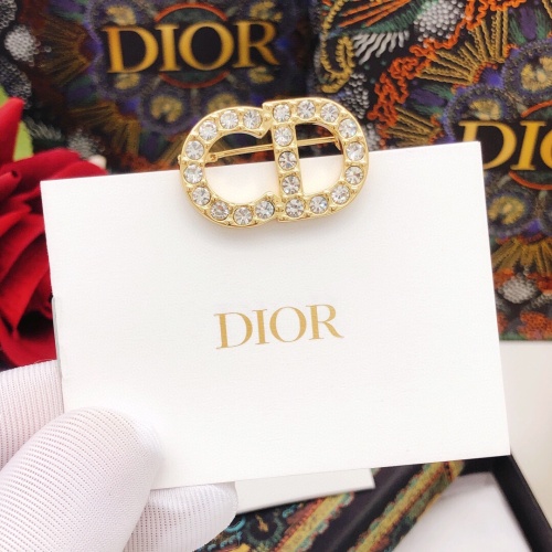 Replica Christian Dior Brooches For Women #1238936 $27.00 USD for Wholesale