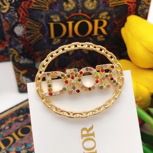 Christian Dior Brooches For Women #1238939 $27.00 USD, Wholesale Replica Christian Dior Brooches