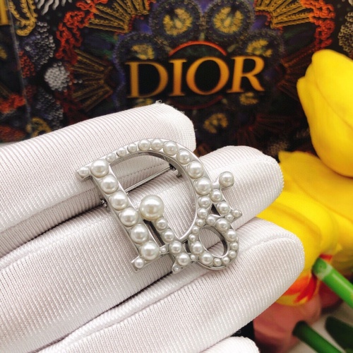 Replica Christian Dior Brooches For Women #1238940 $27.00 USD for Wholesale