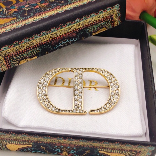 Replica Christian Dior Brooches For Women #1238941 $29.00 USD for Wholesale