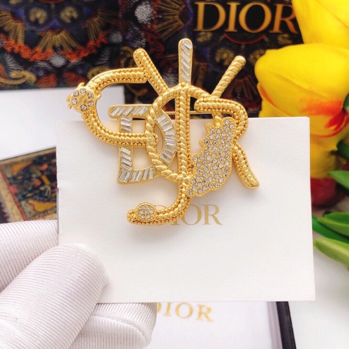 Christian Dior Brooches For Women #1238943 $27.00 USD, Wholesale Replica Christian Dior Brooches