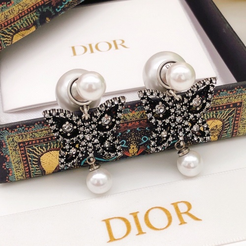 Replica Christian Dior Earrings For Women #1238944 $29.00 USD for Wholesale