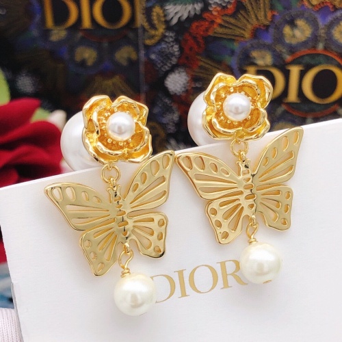 Christian Dior Earrings For Women #1238945 $29.00 USD, Wholesale Replica Christian Dior Earrings