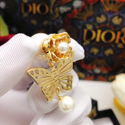 Replica Christian Dior Earrings For Women #1238945 $29.00 USD for Wholesale