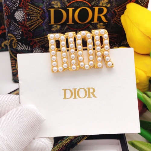 Christian Dior Brooches For Women #1238947 $29.00 USD, Wholesale Replica Christian Dior Brooches