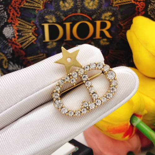 Replica Christian Dior Brooches For Women #1238952 $27.00 USD for Wholesale