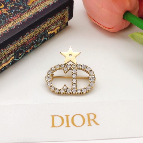 Replica Christian Dior Brooches For Women #1238952 $27.00 USD for Wholesale