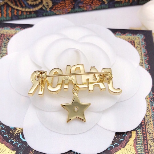 Replica Christian Dior Brooches For Women #1238954 $27.00 USD for Wholesale