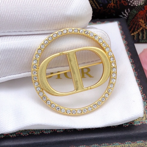 Replica Christian Dior Brooches For Women #1238958 $29.00 USD for Wholesale