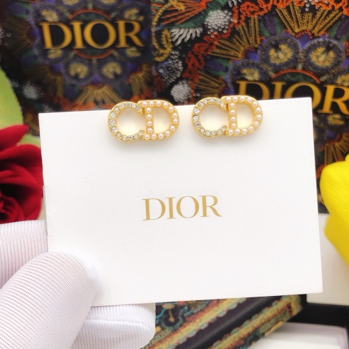 Replica Christian Dior Earrings For Women #1238959 $27.00 USD for Wholesale