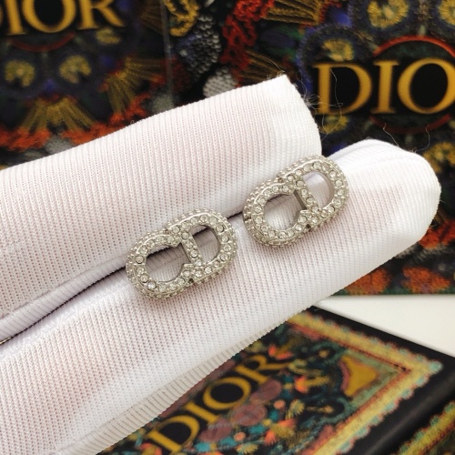 Replica Christian Dior Earrings For Women #1238960 $27.00 USD for Wholesale