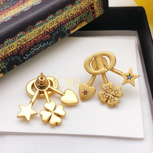 Replica Christian Dior Earrings For Women #1238961 $27.00 USD for Wholesale