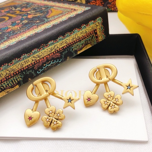 Replica Christian Dior Earrings For Women #1238961 $27.00 USD for Wholesale