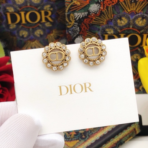 Replica Christian Dior Earrings For Women #1238963 $27.00 USD for Wholesale