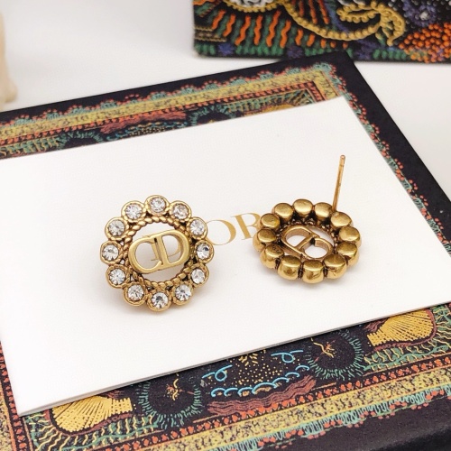 Replica Christian Dior Earrings For Women #1238963 $27.00 USD for Wholesale