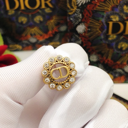 Replica Christian Dior Earrings For Women #1238963 $27.00 USD for Wholesale