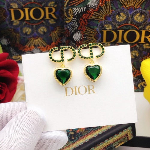 Replica Christian Dior Earrings For Women #1238964 $27.00 USD for Wholesale