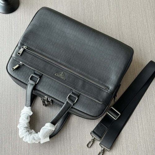 Replica Prada AAA Man Handbags #1238968 $162.00 USD for Wholesale