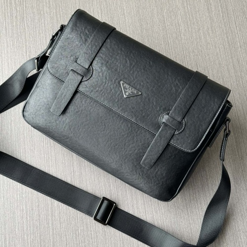 Replica Prada AAA Man Messenger Bags #1238974 $150.00 USD for Wholesale