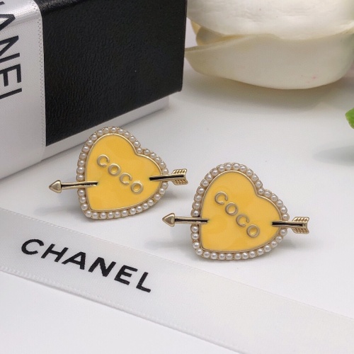 Replica Chanel Earrings For Women #1238982 $27.00 USD for Wholesale