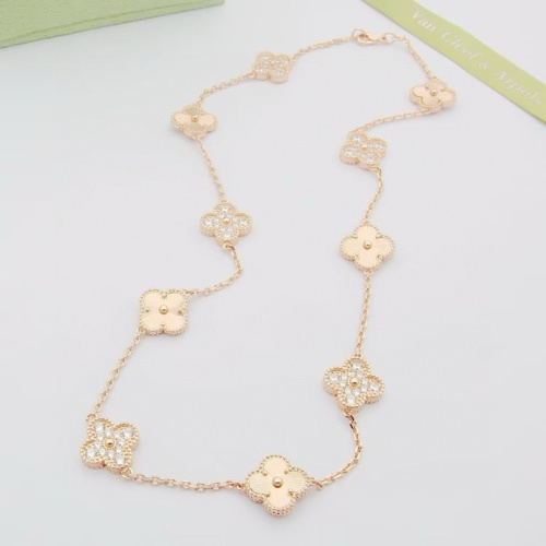 Van Cleef &amp; Arpels Necklaces For Women #1239018 $42.00 USD, Wholesale Replica Van Cleef &amp; Arpels Necklaces