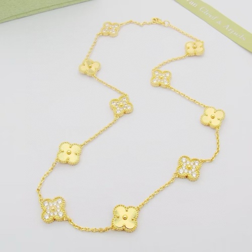 Van Cleef &amp; Arpels Necklaces For Women #1239019 $42.00 USD, Wholesale Replica Van Cleef &amp; Arpels Necklaces