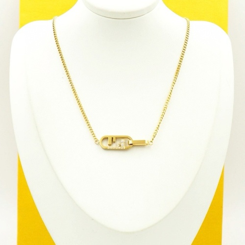 Replica Fendi Necklaces #1239074 $27.00 USD for Wholesale