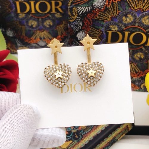 Replica Christian Dior Earrings For Women #1239075 $29.00 USD for Wholesale