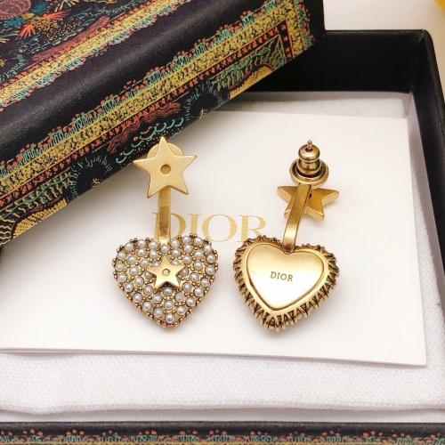 Replica Christian Dior Earrings For Women #1239075 $29.00 USD for Wholesale