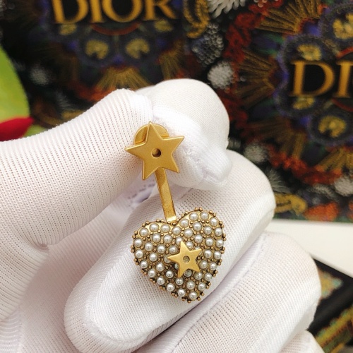 Replica Christian Dior Earrings For Women #1239075 $29.00 USD for Wholesale