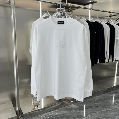 Balenciaga T-Shirts Long Sleeved For Unisex #1239085 $45.00 USD, Wholesale Replica Balenciaga T-Shirts