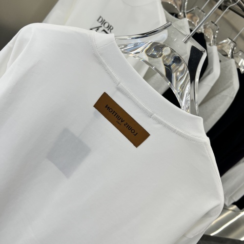 Replica Louis Vuitton LV T-Shirts Long Sleeved For Unisex #1239096 $42.00 USD for Wholesale