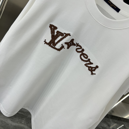 Replica Louis Vuitton LV T-Shirts Long Sleeved For Unisex #1239098 $45.00 USD for Wholesale