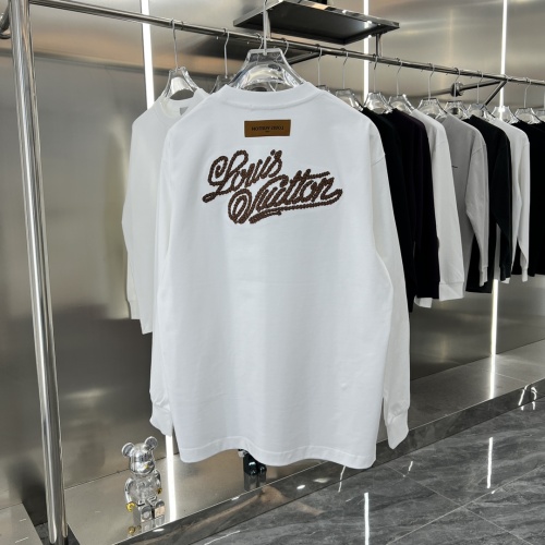 Replica Louis Vuitton LV T-Shirts Long Sleeved For Unisex #1239098 $45.00 USD for Wholesale