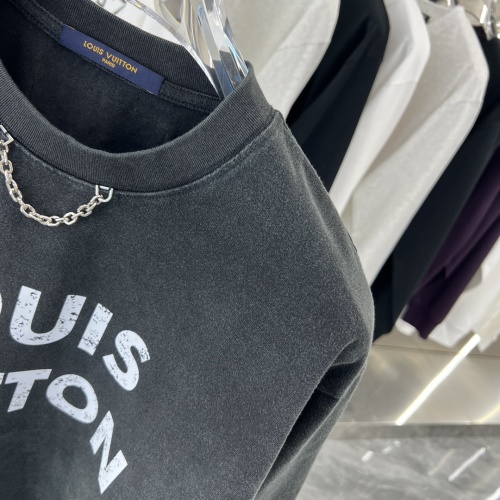 Replica Louis Vuitton LV T-Shirts Long Sleeved For Unisex #1239102 $45.00 USD for Wholesale