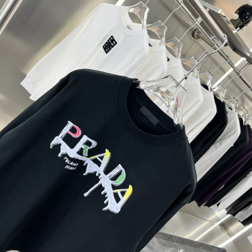 Replica Prada T-Shirts Long Sleeved For Unisex #1239122 $42.00 USD for Wholesale